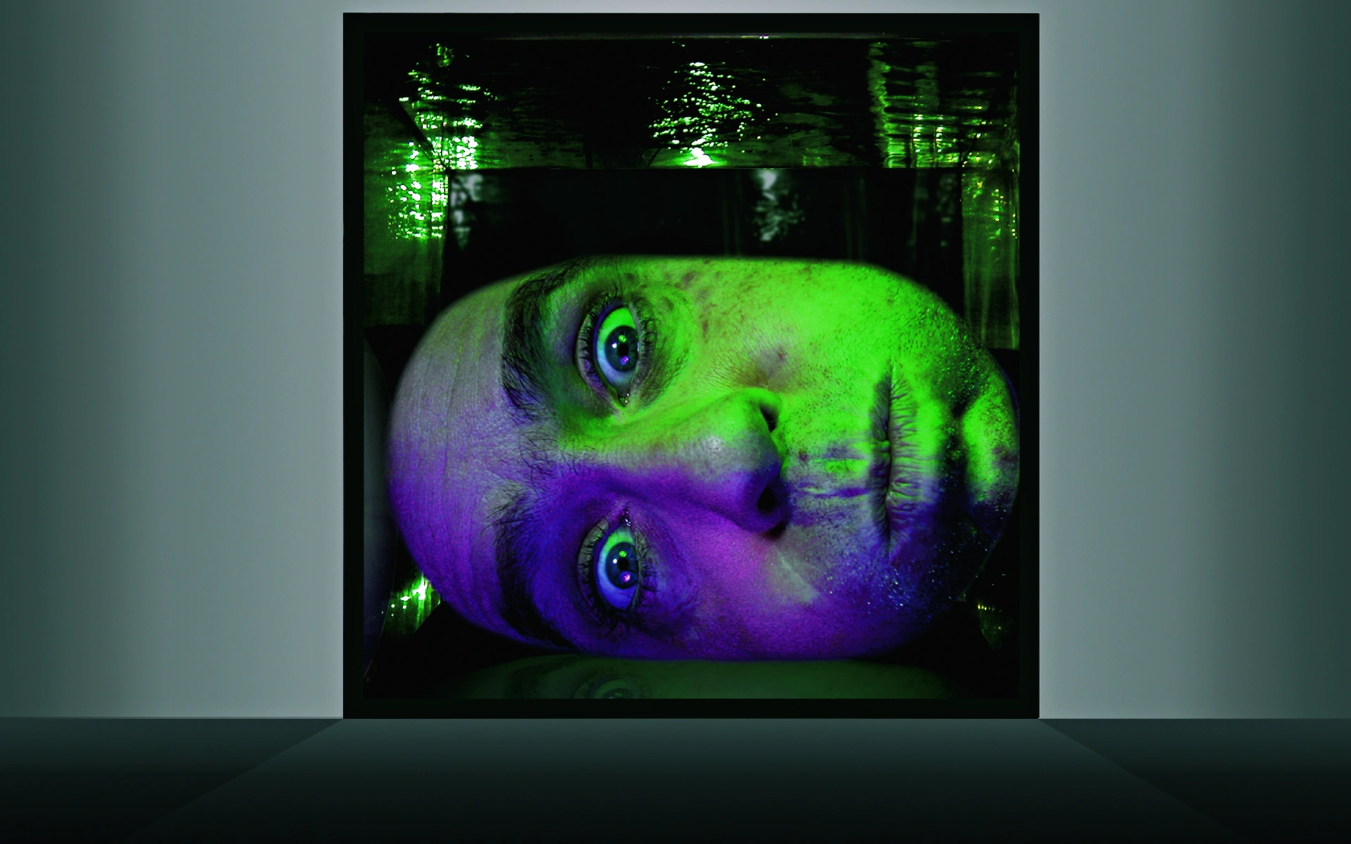 Tony Oursler, Unk, 2004, installation